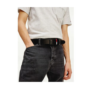Tommy jeans pánský černý pásek - 95 (BDS)